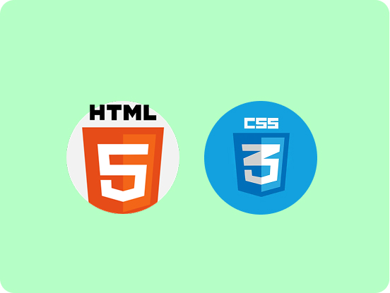 html and css logo